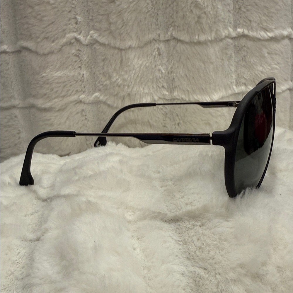 UNISEX Carrera Sunglasses, Aviator, Black Matte, Polarized #7 - Picture 2 of 5